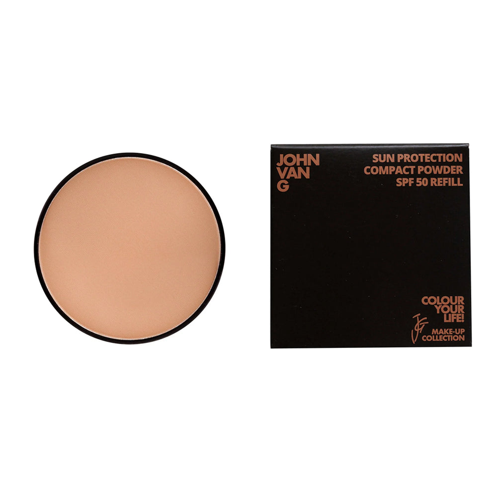 John van G SPF50 Polvo Compacto Solar - Recarga