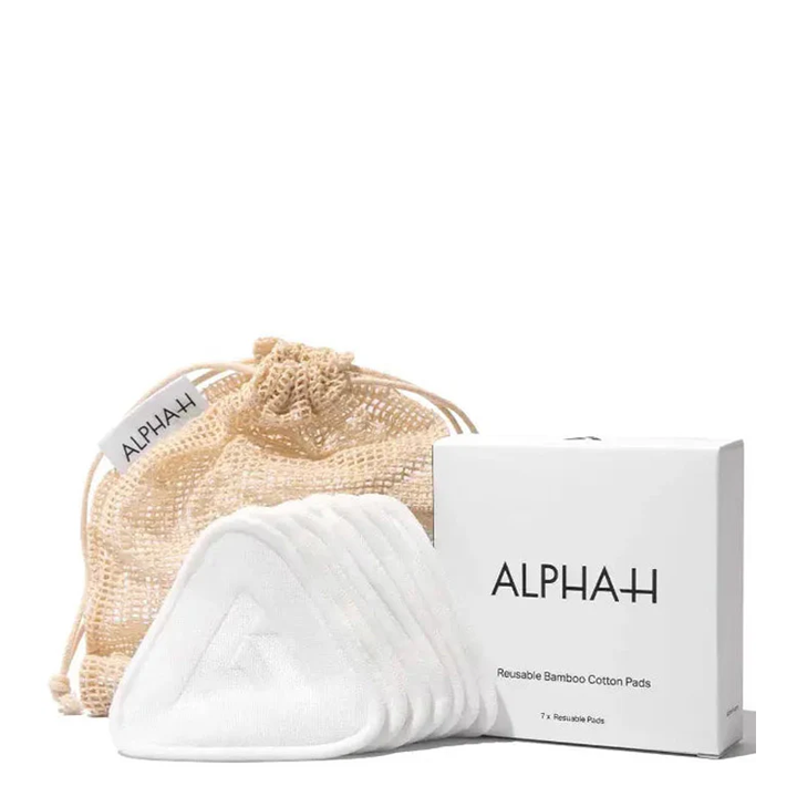 Alpha-H Discos desmaquillantes de bambú reutilizables 7 uds.