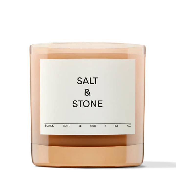Salt & Stone Vela perfumada - Black Rose & Oud 240 g