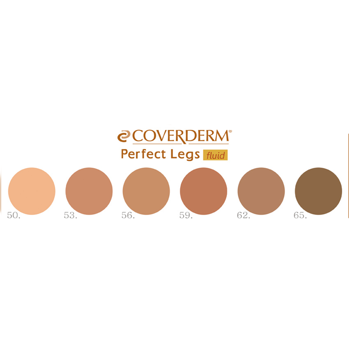 Coverderm Perfect Legs Fluid colores