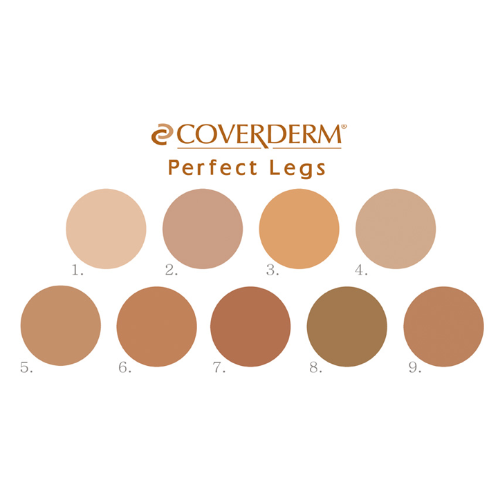 Coverderm Perfect Legs colores
