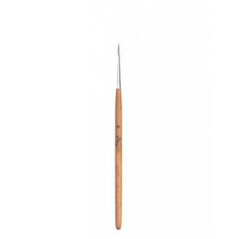 John van G pincel de eyeliner extrafino, vegano nr. 6