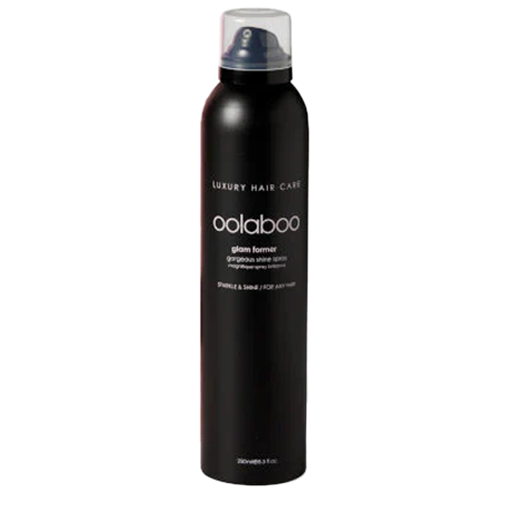 Oolaboo Glam Former Gorgeous Shine Spray 250ml aerosol sin caja