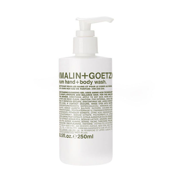 Malin+Goetz Rum Hand + Body Wash 250ml