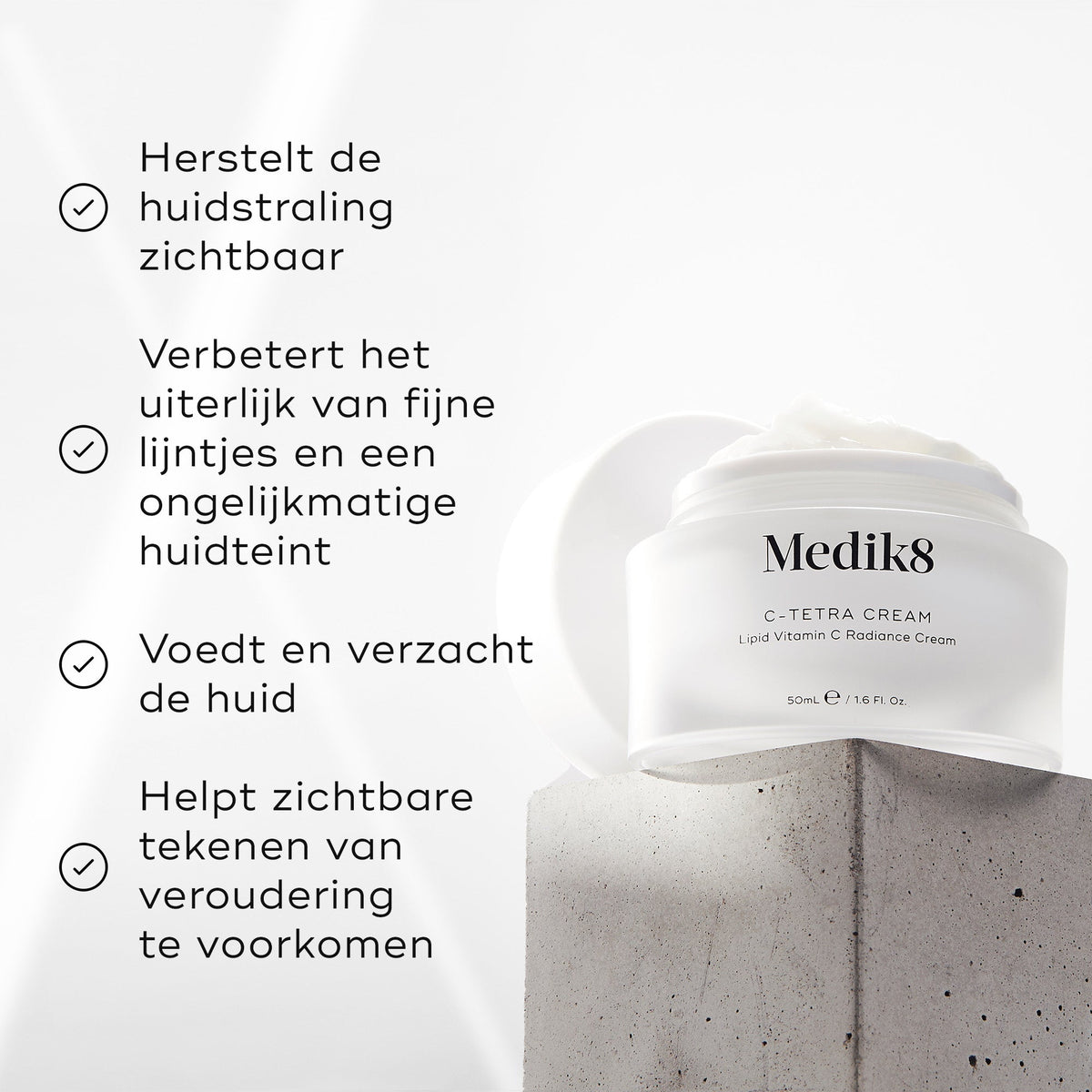Medik8 C-Tetra Cream 50ml beneficios