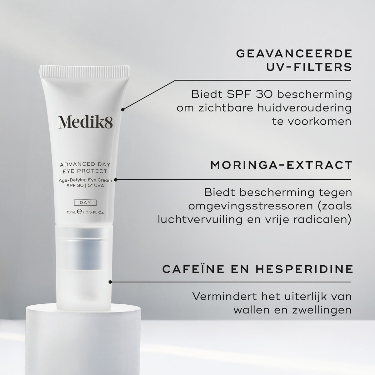 Medik8 Advanced Day Eye Protect 15ml ingredientes principales