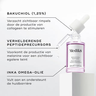 Medik8 Bakuchiol Peptides 30ml ingredientes principales