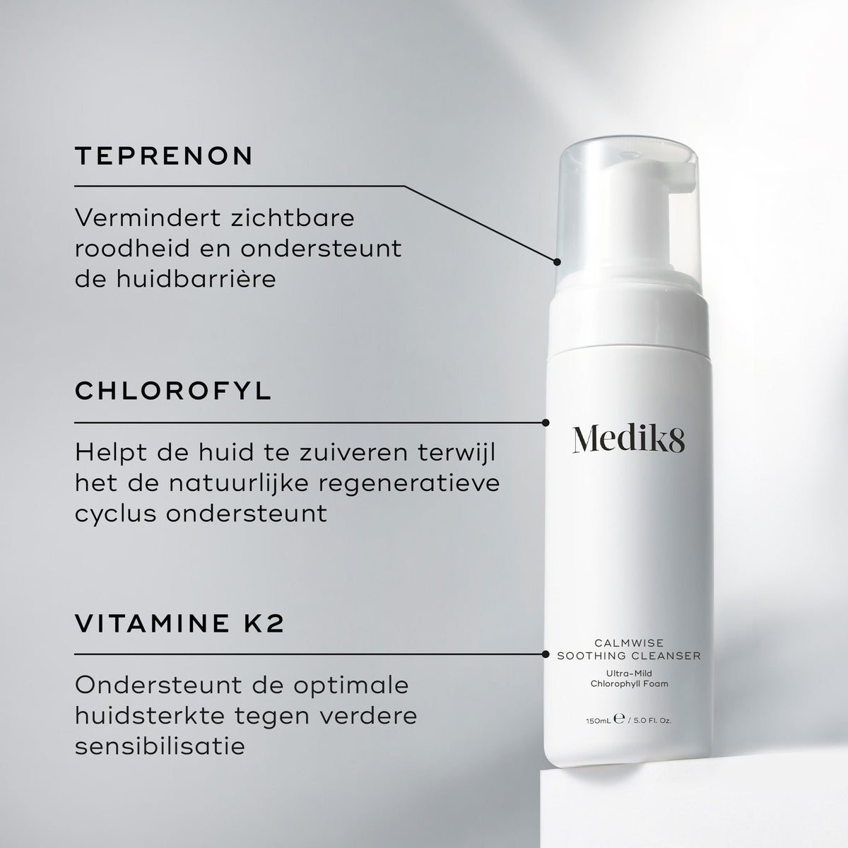 Medik8 Calmwise Soothing Cleanser ingredientes principales