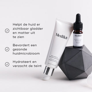 Medik8 Balance Moisturiser & Glycolic Acid Activator beneficios