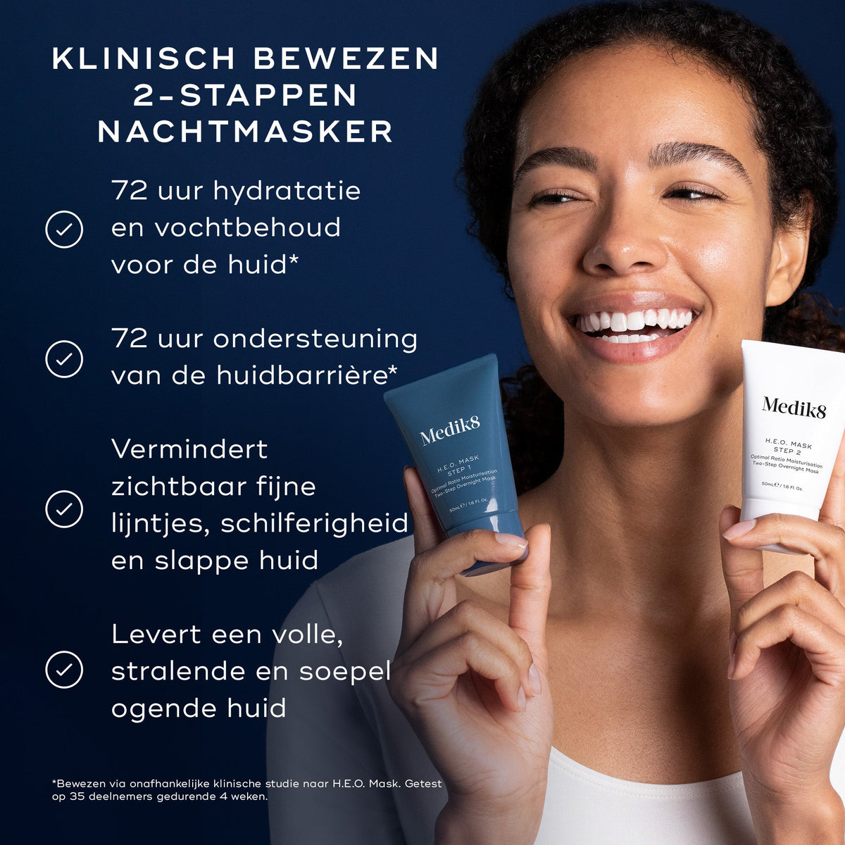 Medik8 H.E.O. Mask 2x 50ml beneficios