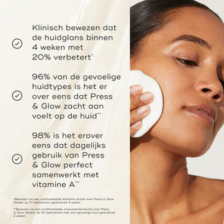 Medik8 Press & Glow Refill 200ml beneficios