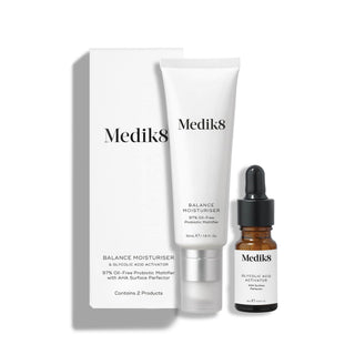 Medik8 Balance Moisturiser Glycolic Acid Activator con caja