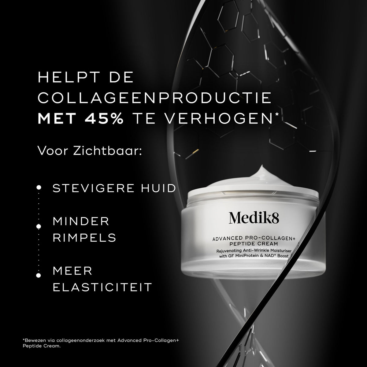 Medik8 Advanced Pro Collagen+ Peptide Cream REFILL 50ml beneficios
