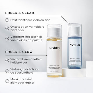 Medik8 Press & Glow Refill 200ml productlijn