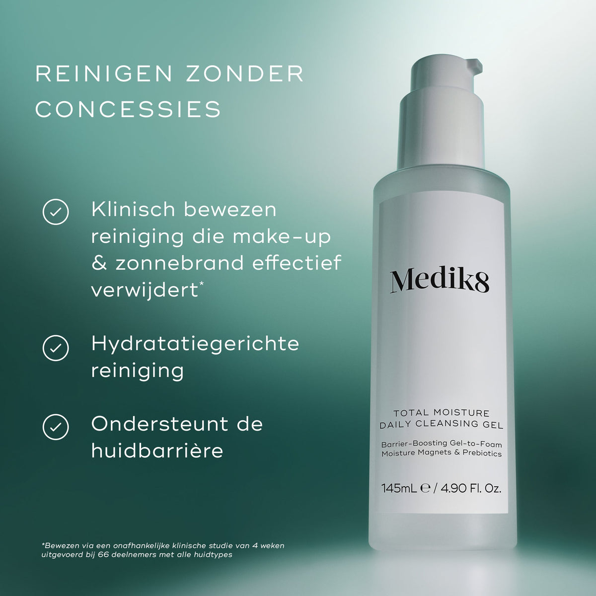 Medik8 Total Moisture Cleansing Gel 145ml beneficios