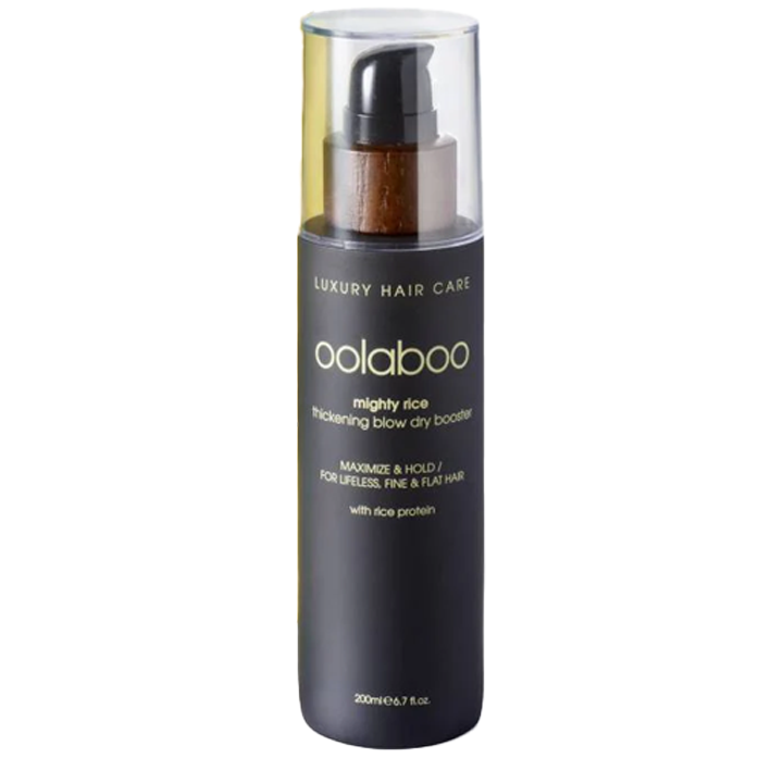 Oolaboo Mighty Rice Blow Dry Booster 200ml frasco sin caja
