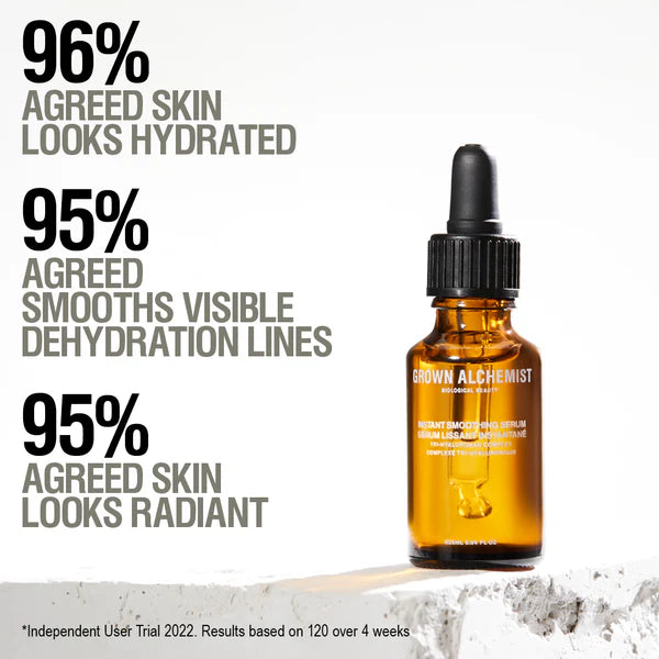 Grown Alchemist Instant Smoothing Serum beneficios