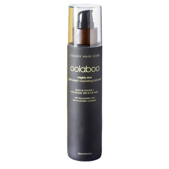 Oolaboo Mighty Rice Volumizing Shampoo 250ml frasco sin caja