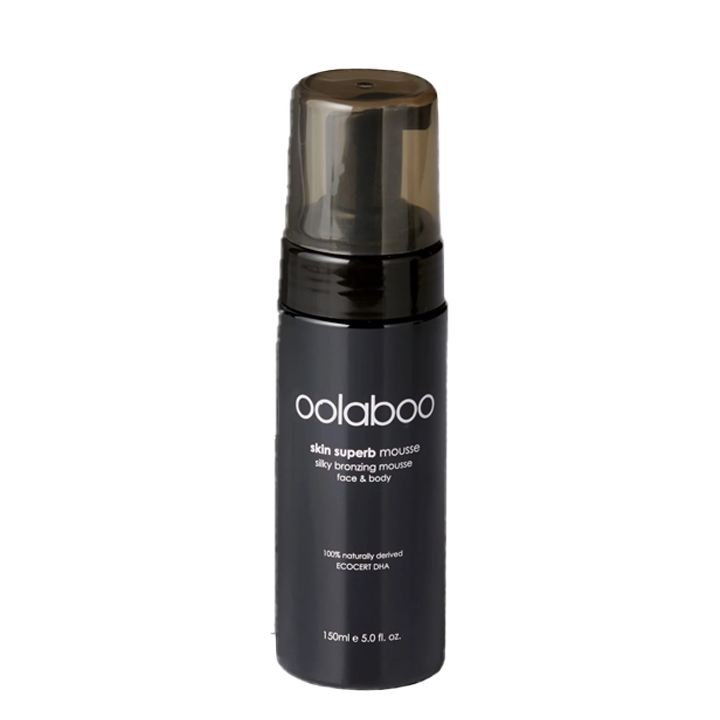 Oolaboo Skin Superb Silky Bronzing Mousse 150ml frasco con dosificador de espuma sin caja