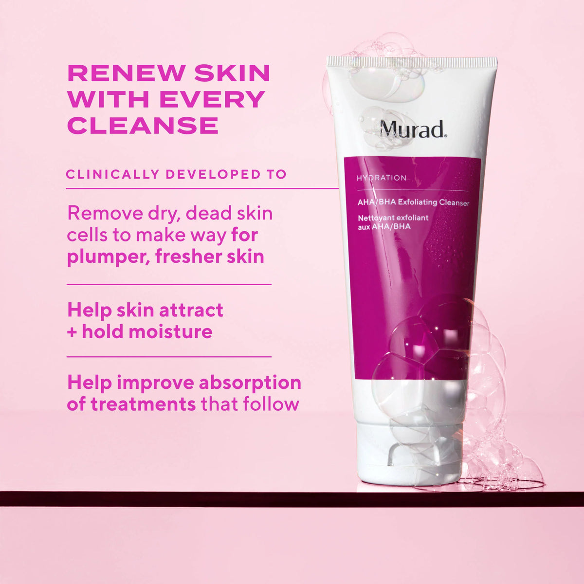 AHA/BHA Exfoliating Cleanser 148 ml | Murad