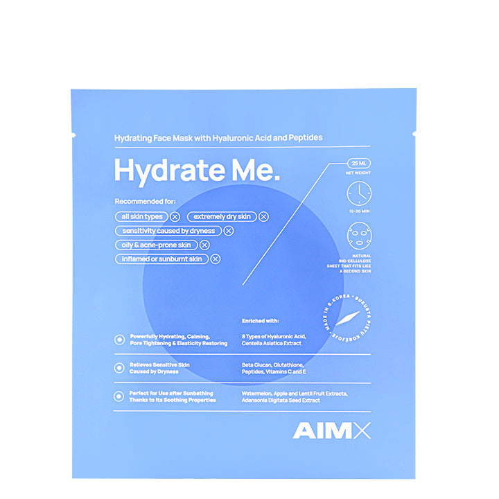 AIMX Hydrate Me - Mascarilla hidratante facial