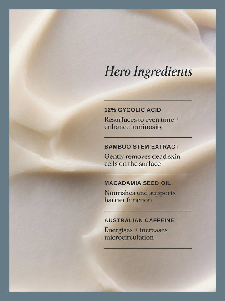 Alpha-H Smoothing AHA Scrub textura