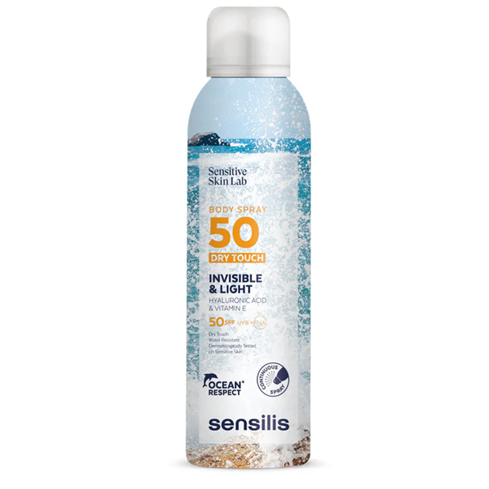 Sensilis Spray Corporal Dry Touch SPF50+ 200ml