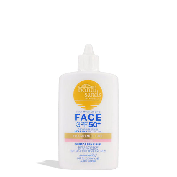 Bondi Sands EverydayFace Fluid Tinted SPF 50+ Fragrance Free 50 ml