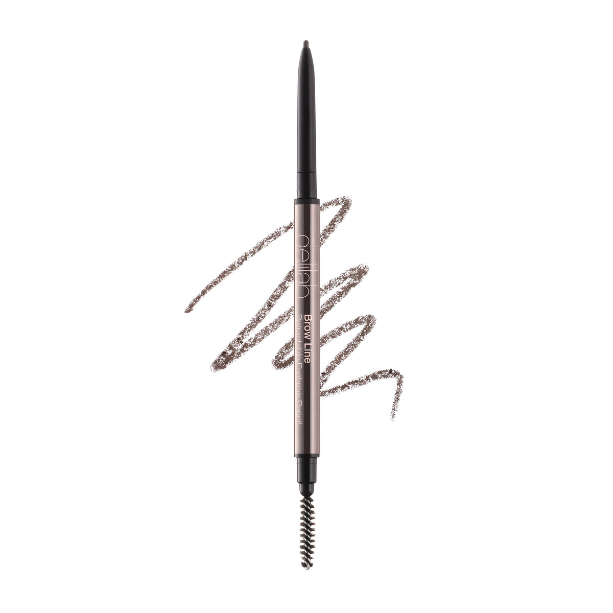 Delilah cosmetics brow line sable