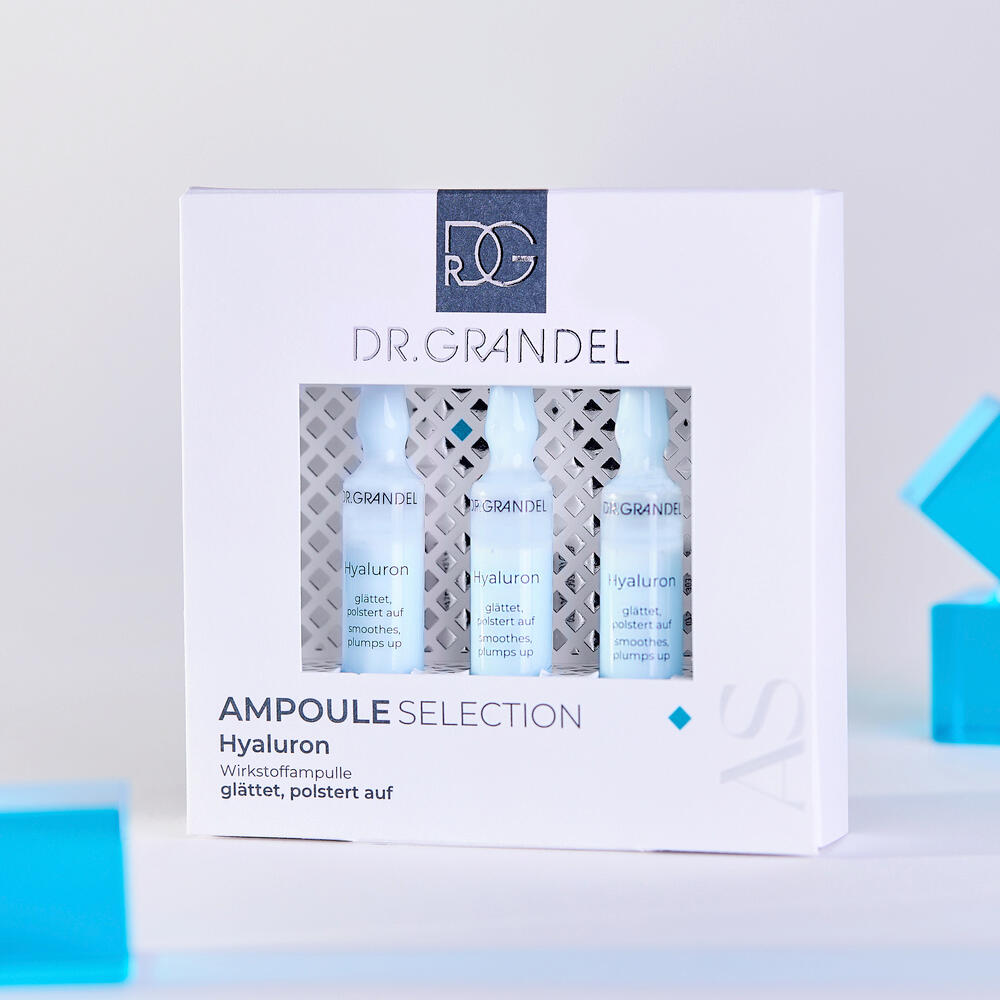 Dr. Grandel Hyaluron Ampullen 3x textura-dos
