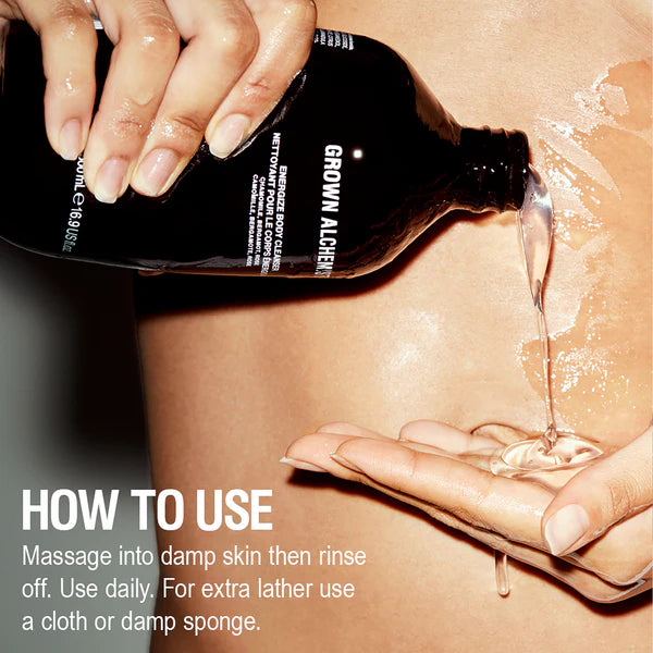 Grown Alchemist Energize Body Cleanser uso