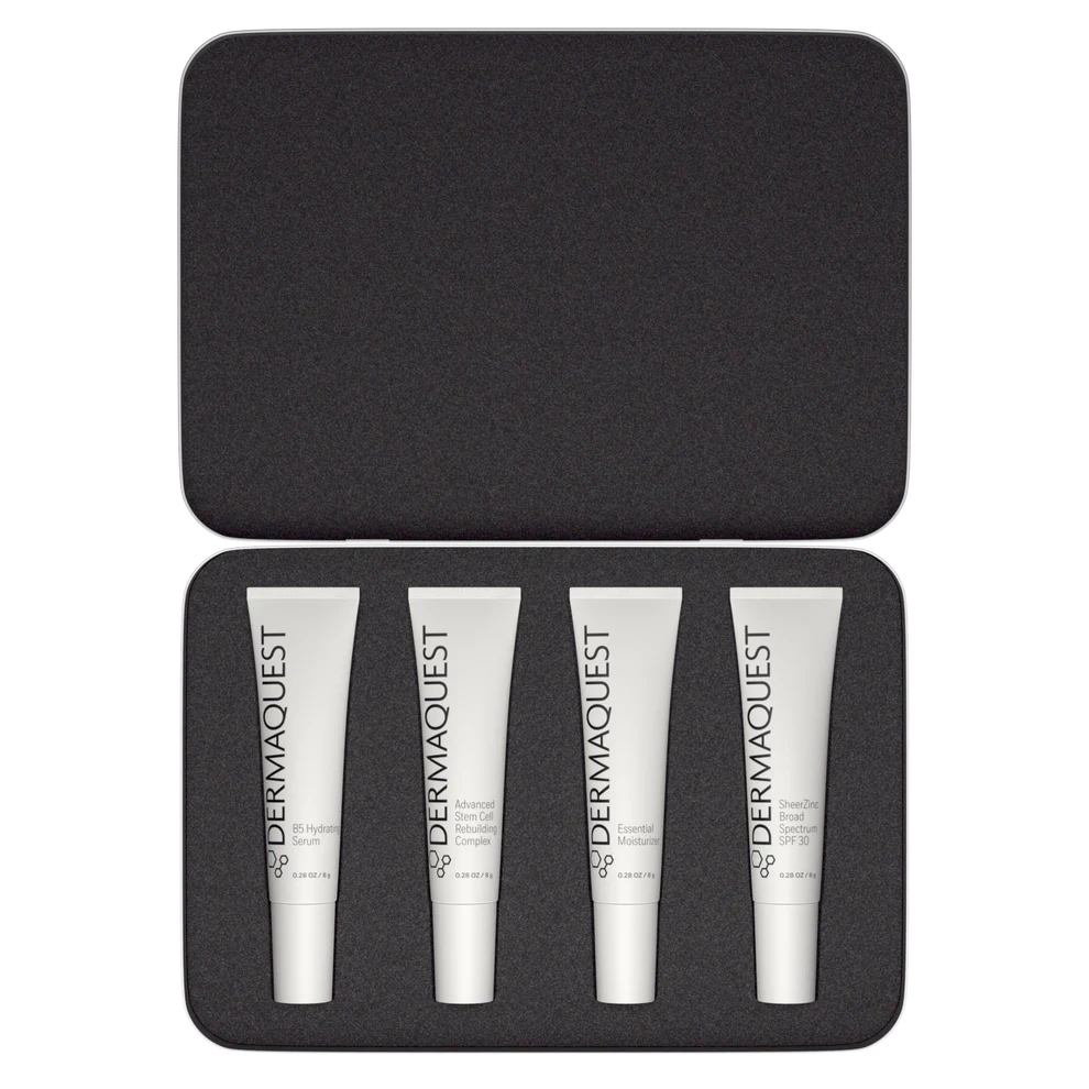 DermaQuest Essential Kit abierto
