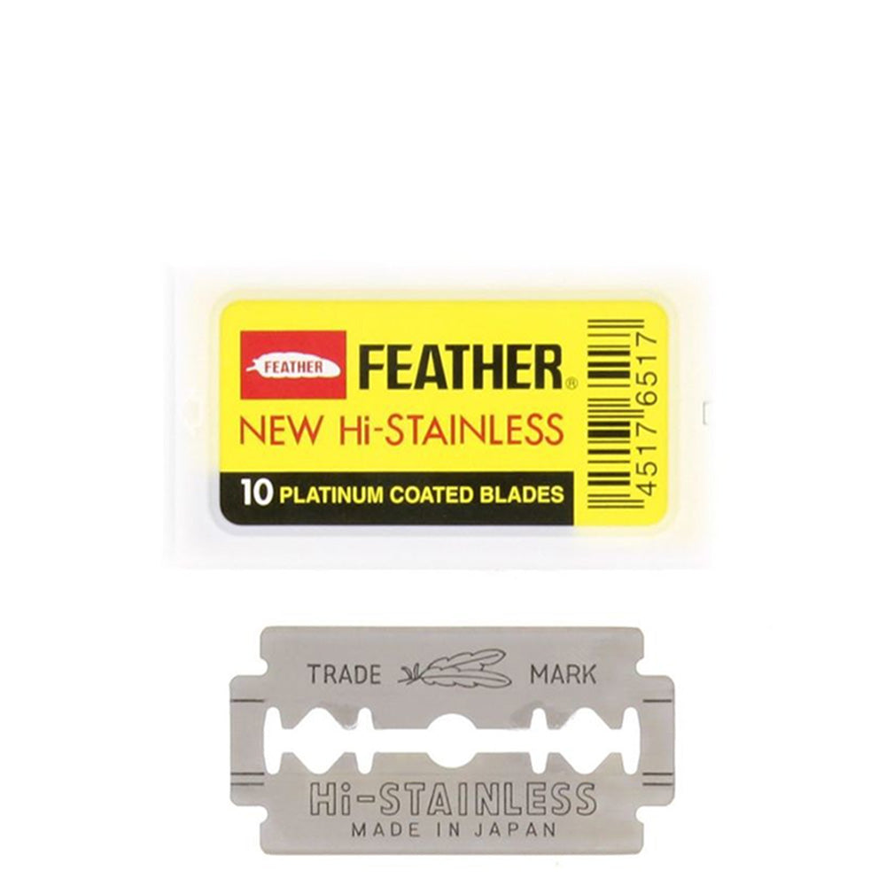 Feather Double Edge Blades de 10 o 200 unidades