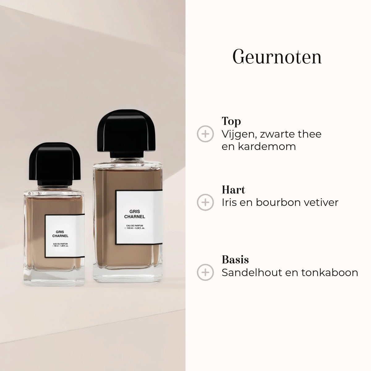 Eau de Parfum - Gris Charnel geurnoten