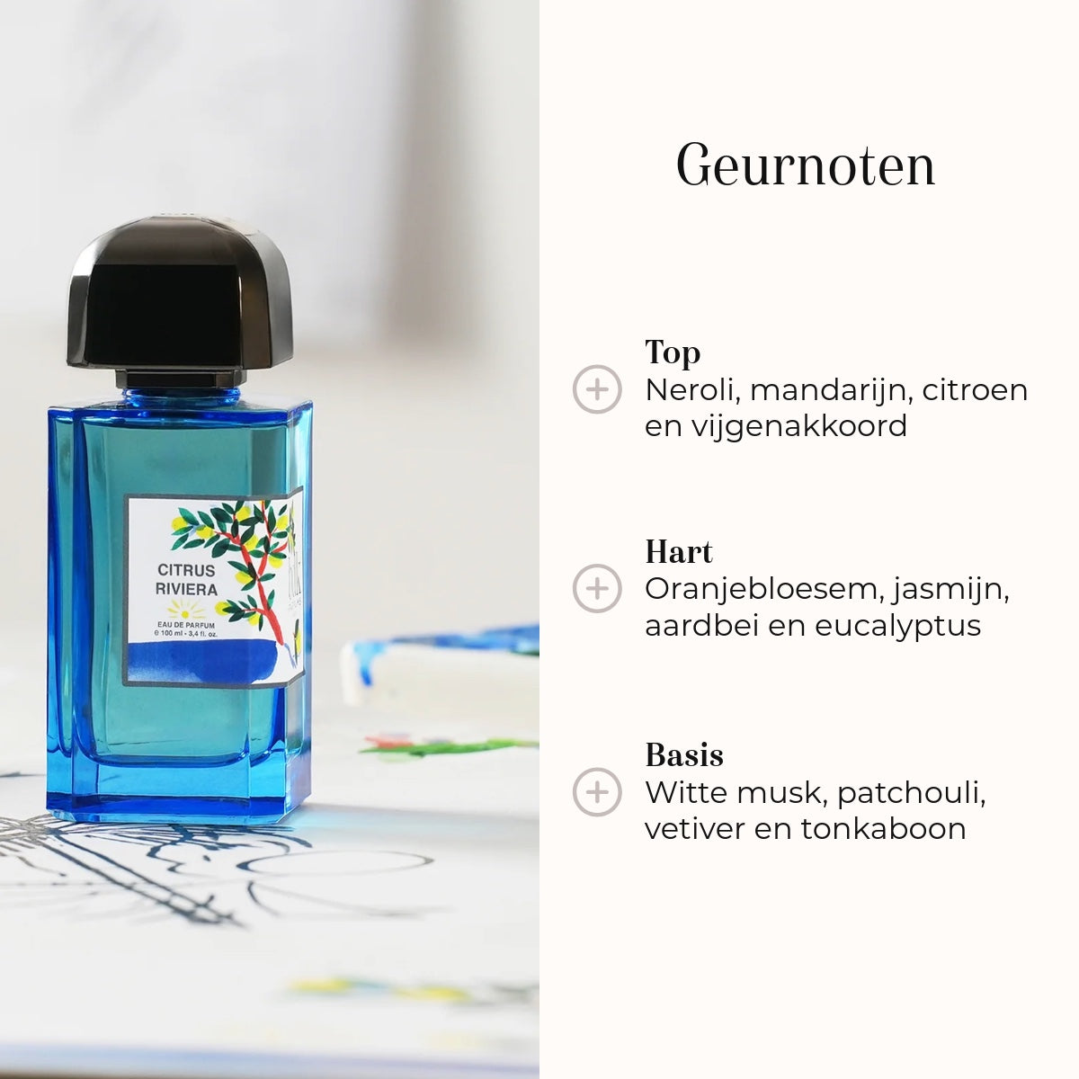 Eau de Parfum - Citrus Riviera geurnoten