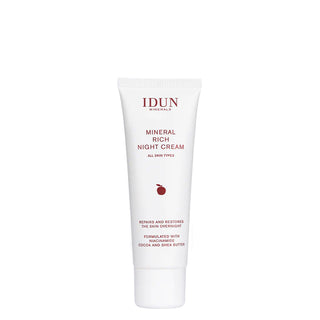 Idun minerals mineral rich night cream