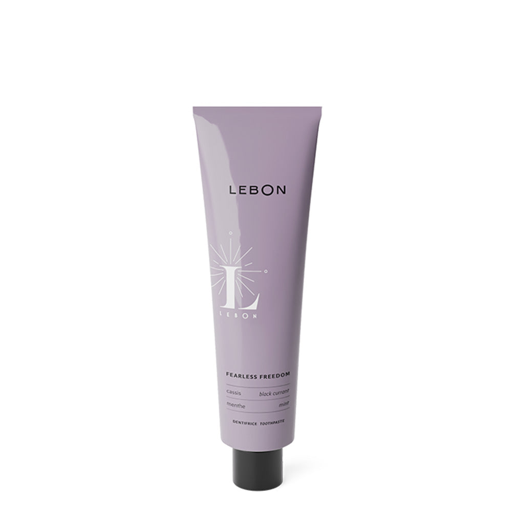 LEBON Fearless Freedom - Pasta de dientes de grosella negra y menta 75ml