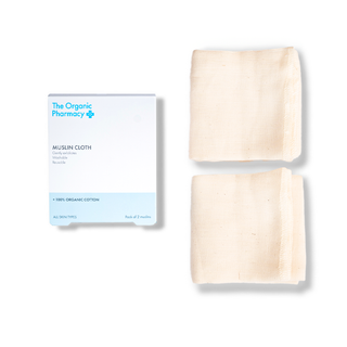 Muslin Cloth Duo Kit 2st | The Organic Pharmacy