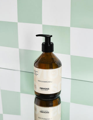 Obvious Parfums Milk & Matcha Liquid Soap sfeer