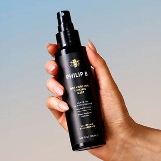 Philip B Detangling Toning Mist with Velvet Oud sfeer2