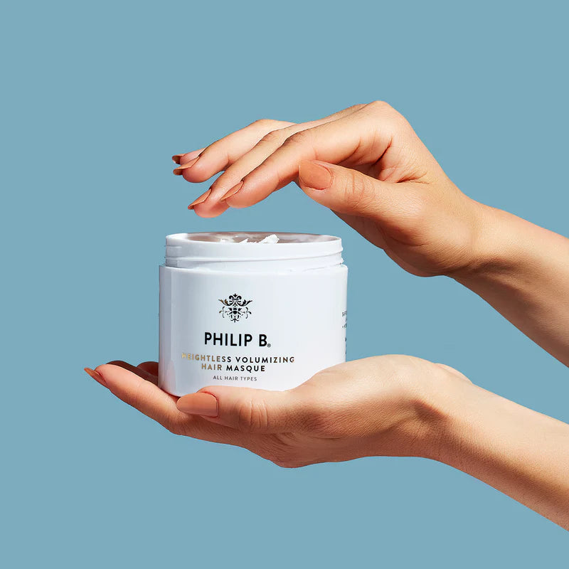 Philip B Weightless Volumizing Hair Masque ambiente