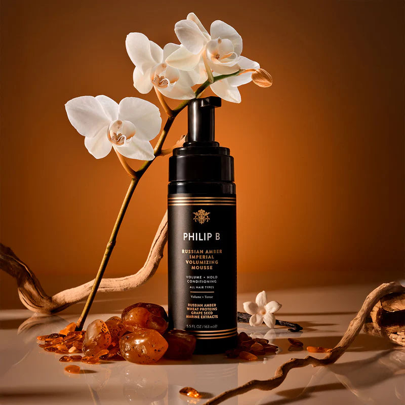 Philip B Russian Amber Imperial Volumizing Mousse aerosol free 163ml ambiente