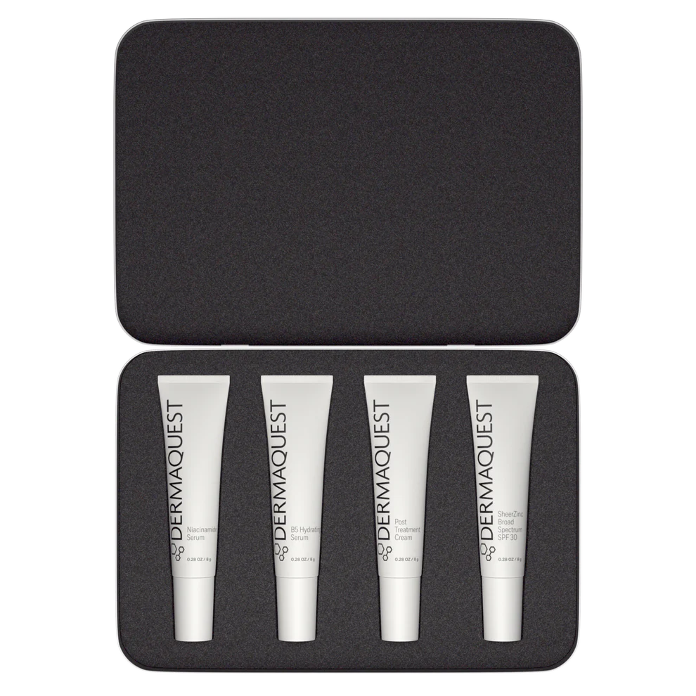 DermaQuest Post Treatment Kit abierto