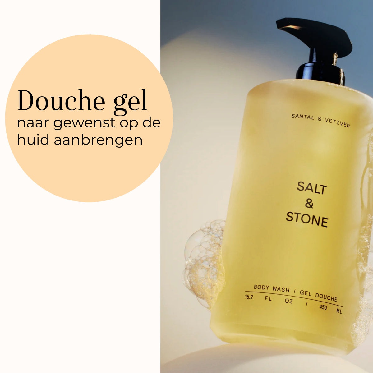 Body Wash - Santal & Vetiver uso