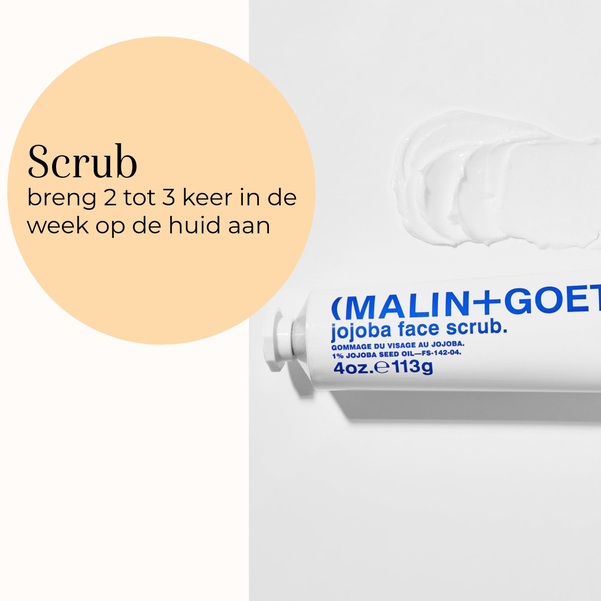 Jojoba Face Scrub 113gr uso