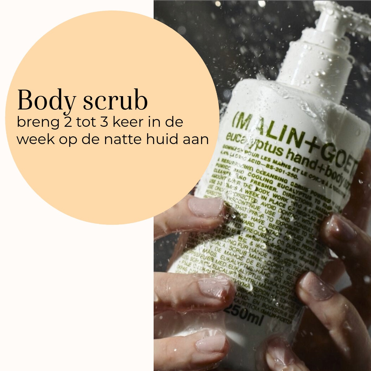 Eucalyptus Hand+Body Scrub 250ml uso