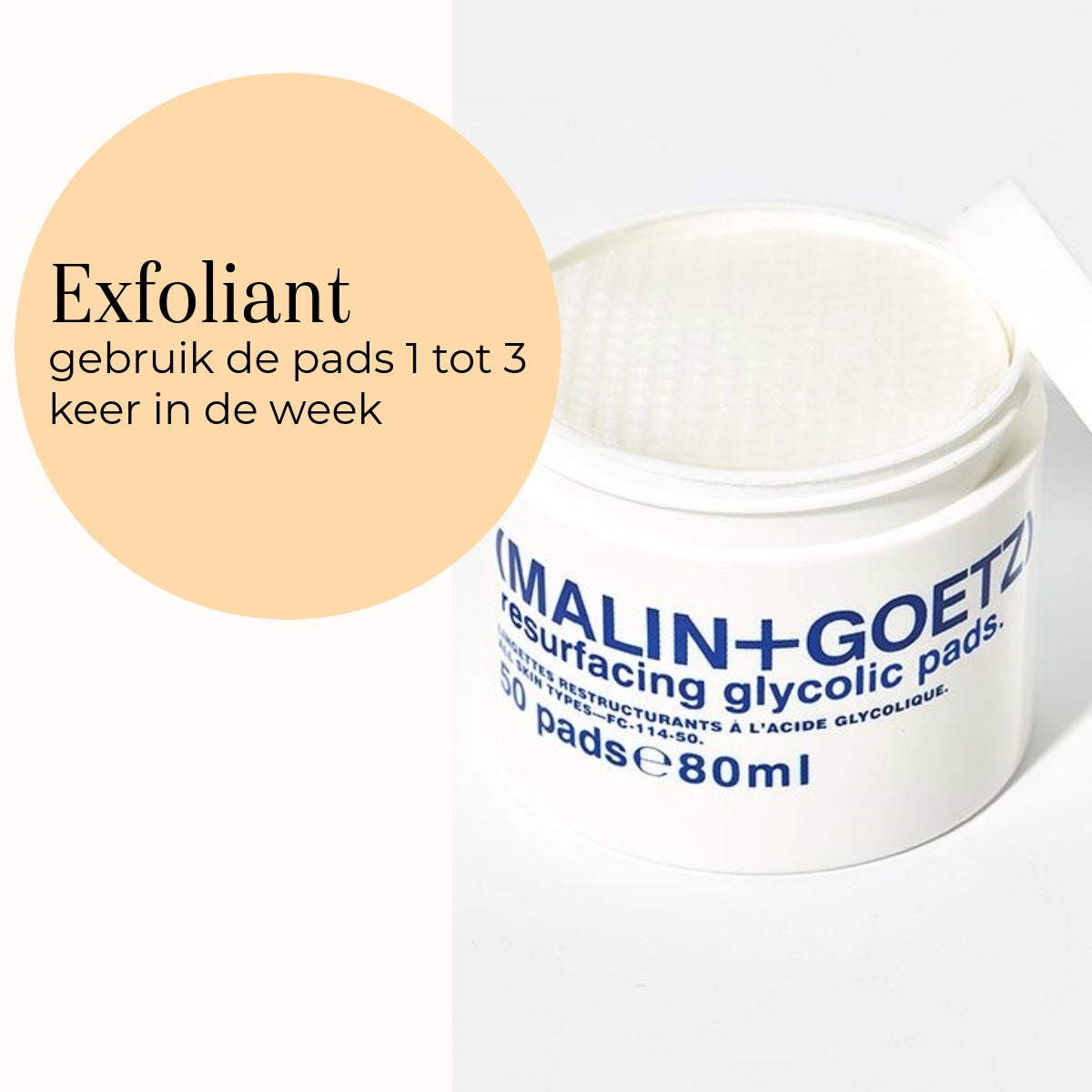 Resurfacing Glycolic Pads 80ml uso