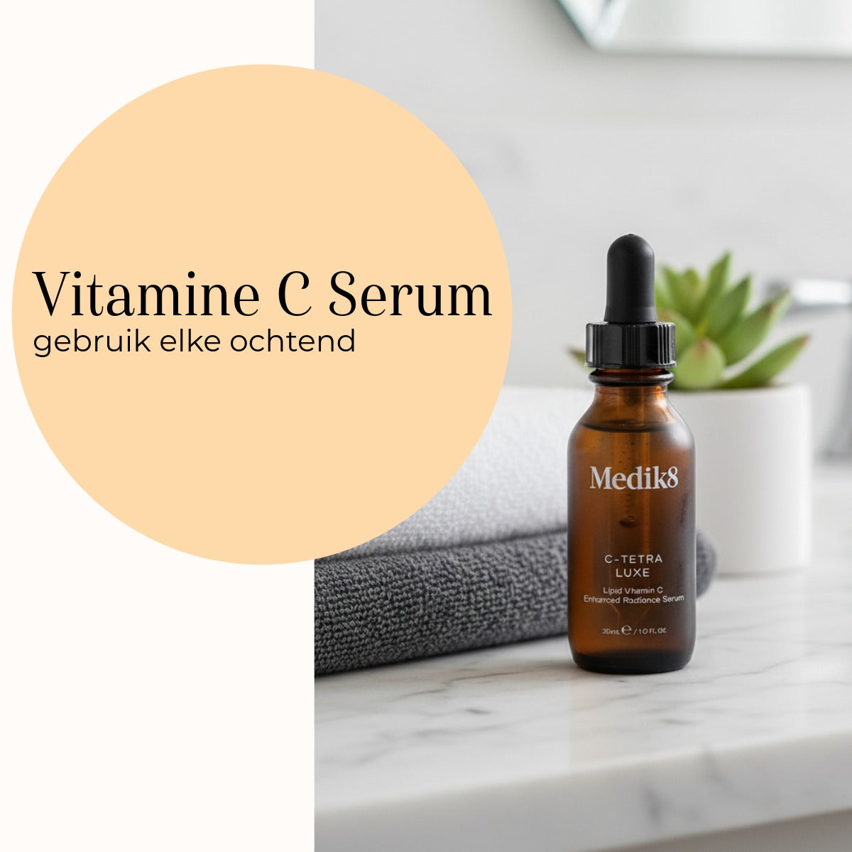 Medik8 C-Tetra Luxe 30ml sérum de vitamina C para cada mañana
