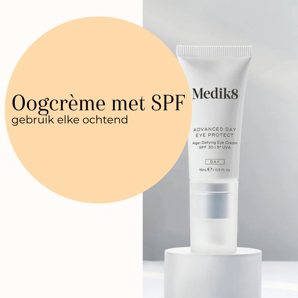 Medik8 Advanced Day Eye Protect 15ml contorno de ojos con SPF para cada mañana