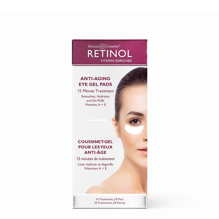 Skincare Cosmetics Retinol Parches de gel Antiedad para contorno de ojos 10 pares
